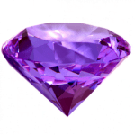 Diamantes púrpuras