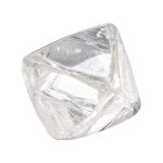 Cristal octogonal de diamante