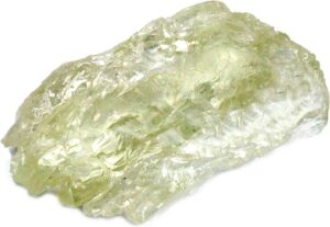 Cristal de Hiddenita - Espodumena verde