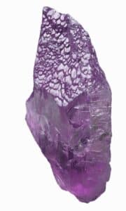 Cristal de Espodumena color violeta. Variedad Kunzita.